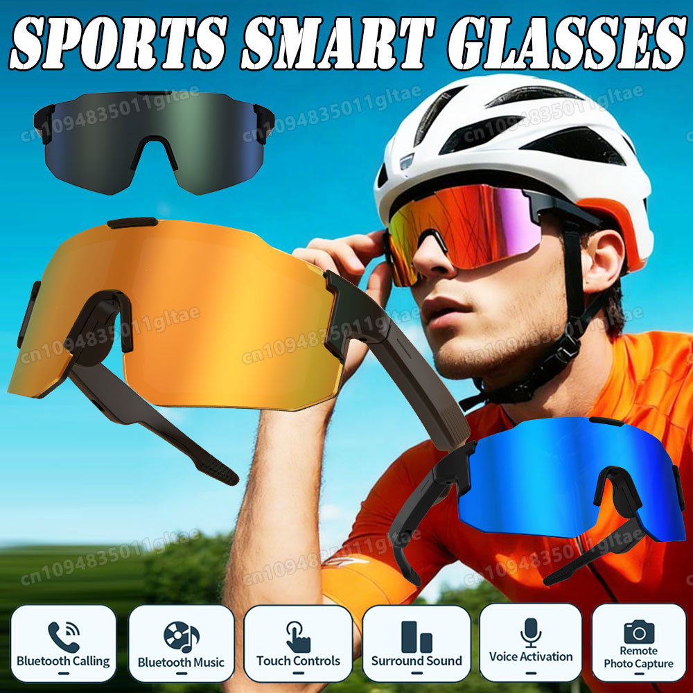 Gaming Esports Esports - Cycling Smart Glasses Camera Bluetooth Call