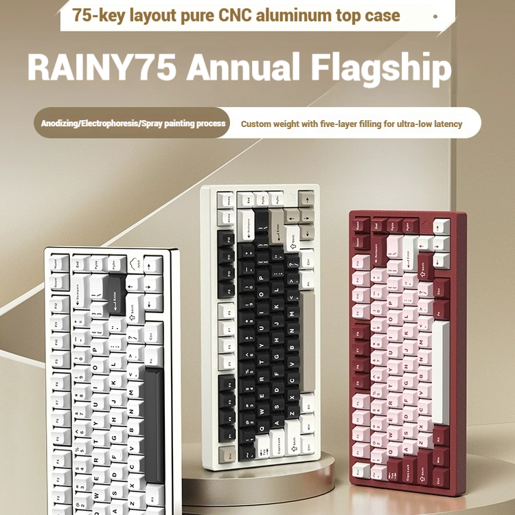 Gaming Esports Esports - Wireless Bluetooth RAINY75 Customized Gaming Keyboard