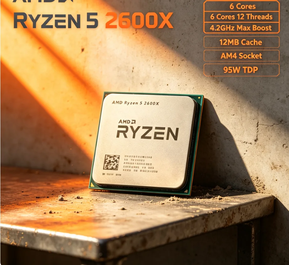 AMD R5 2600X 12nm AM4 Desktop  - Gaming Esports Esports review and price